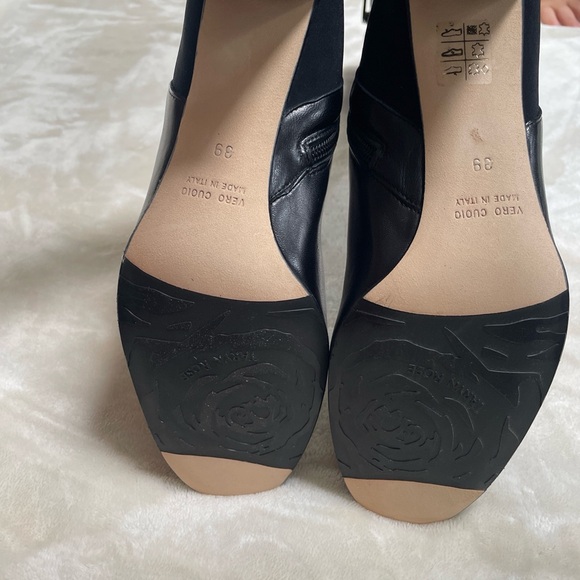 Taryn Rose Darrin-Napa Style Black Riding Boots- New in Box - Picture 2 of 7